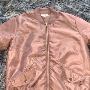 Mauve Bomber Jacket